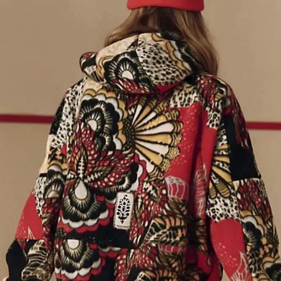 Free People Multicolor Patterned Jacket - Picture 2 of 2